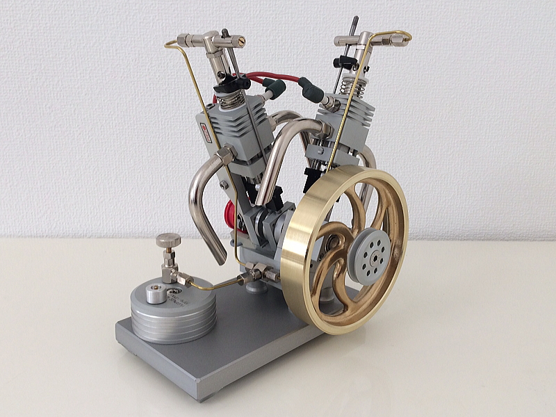 Maier Gas Powered Two-Cylinder V-Twin Engine