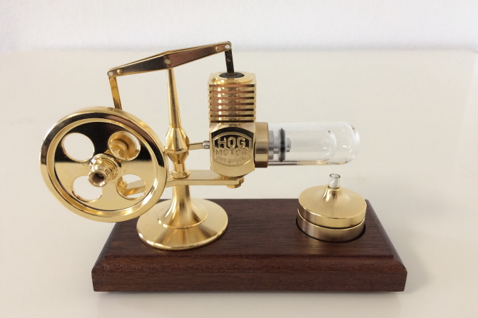 HOG Stirling engine Gold Elegant